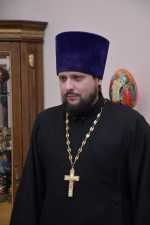 Владыка поздравил секретаря епархиального управления с днем тезоименитства
