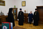 Владыка поздравил секретаря епархиального управления с днем тезоименитства