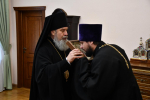 Владыка поздравил секретаря епархиального управления с днем тезоименитства