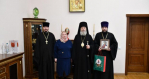 Владыка поздравил секретаря епархиального управления с днем тезоименитства