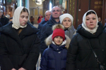 Владыка Максим совершил молебен на Новый год