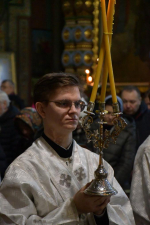 Владыка Максим совершил молебен на Новый год