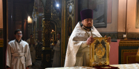 В праздник Крещения Господня епископ Максим совершил Литургию в Вознесенском соборе - Елецкая епархия