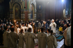 В канун Крещения Господня епископ Максим совершил Всенощное бдение в Вознесенском соборе
