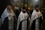 В канун Крещения Господня епископ Максим совершил Всенощное бдение в Вознесенском соборе