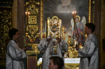 В канун Крещения Господня епископ Максим совершил Всенощное бдение в Вознесенском соборе
