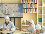 19 января главным библиотекарем Емельяновой Е.Ю., преподавателями Голубевой Н.Г., Разинковой Н.А. были проведены традиционные Крещенские встречи