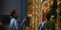 Престольный праздник в храме Елецкой иконы Божией Матери - Елецкая епархия