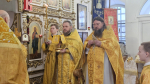 В день памяти святителя Феофана Вышенского епископ Максим совершил Литургию на малой родине святого