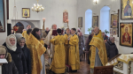 В день памяти святителя Феофана Вышенского епископ Максим совершил Литургию на малой родине святого