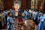 В Вознесенский собор прибыл ковчег с частицей Пояса Пресвятой Богородицы