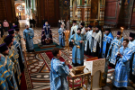 В Вознесенский собор прибыл ковчег с частицей Пояса Пресвятой Богородицы