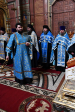 В Вознесенский собор прибыл ковчег с частицей Пояса Пресвятой Богородицы