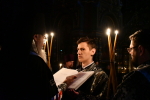 В Вознесенском соборе совершено вечернее богослужение с чтением канона прп. Андрея Критского