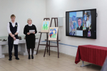 Открытие парты героя в лицее с. Долгоруково