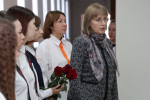 Открытие парты героя в лицее с. Долгоруково