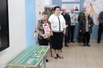 Открытие парты героя в лицее с. Долгоруково