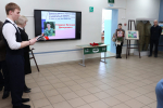 Открытие парты героя в лицее с. Долгоруково