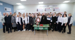 Открытие парты героя в лицее с. Долгоруково