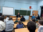В 19-й школе г.Ельца состоялась встреча, посвящённая Масленице