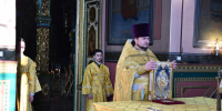 Божественная литургия в Вознесенском соборе - Елецкая епархия