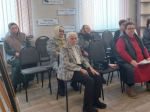 Встреча священника с жителями с. Долгоруково в районной библиотеке