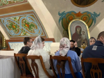 В Вознесенском соборе состоялась беседа с православной молодëжью о Великом посте