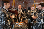 Литургия Преждеосвященных Даров в Сезеновском монастыре