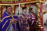 Литургия в Троекуровском монастыре