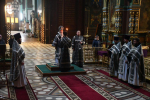 Литургия Преждеосвященных Даров в Вознесенском соборе
