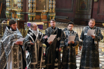 Литургия Преждеосвященных Даров в Вознесенском соборе