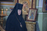 В Великий Понедельник епископ Максим совершил Литургию Преждеосвященных Даров в Троицком монастыре