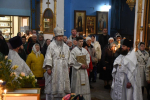 Божественная литургия в храме Елецкой иконы Божией Матери