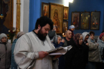 Божественная литургия в храме Елецкой иконы Божией Матери