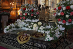 В Пасхальную ночь епископ Максим возглавил Божественную литургию в Вознесенском соборе