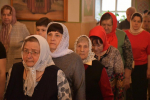 Литургия в Троицком храме поселка Лев Толстой