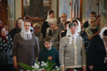 Литургия в Троицком храме поселка Лев Толстой