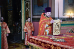 Божественная литургия в Вознесенском соборе