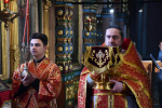 Божественная литургия в Вознесенском соборе