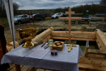 В селе Хитрово Данковского округа освящен закладной камень в основание нового храма