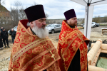 В селе Хитрово Данковского округа освящен закладной камень в основание нового храма