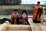 В селе Хитрово Данковского округа освящен закладной камень в основание нового храма
