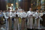 Престольный праздник в Вознесенском соборе города Ельца