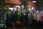 Божественная литургия в день Святаго Духа в Троицком храме города Ельца