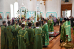 Всенощное бдение в Троицком соборе города Чаплыгина
