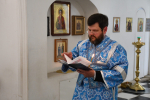 Всенощное бдение в храме Владимирской иконы Божией Матери