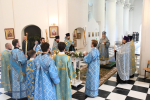 Всенощное бдение в храме Владимирской иконы Божией Матери