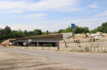 Строительные работы по реконструкции моста через реку Воргол