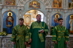 Божественная литургия в Никольском храме села Никольское