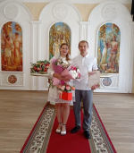 ХРУСТАЛЬНАЯ СВАДЬБА! Сегодня в елецком ЗАГСе прозвучало "Да, я выбираю тебя снова»